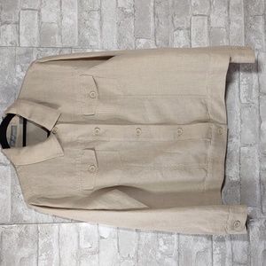 Liz Claiborne Linen Jacket